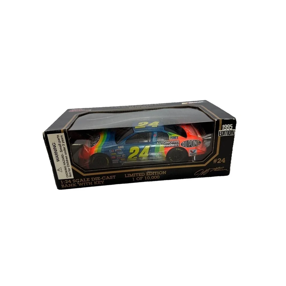 Racing Champions Jeff Gordon 24 DuPont 1:24 Die-Cast Bank 1995 Limited Edition
